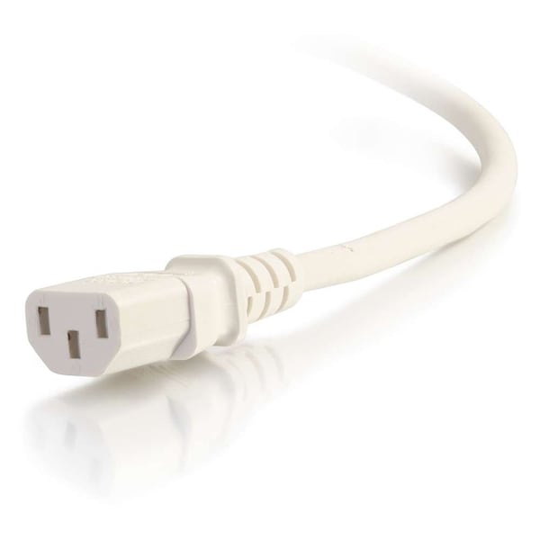 C2G 3Ft C14 To C13 18/3 Sjt White - 17491