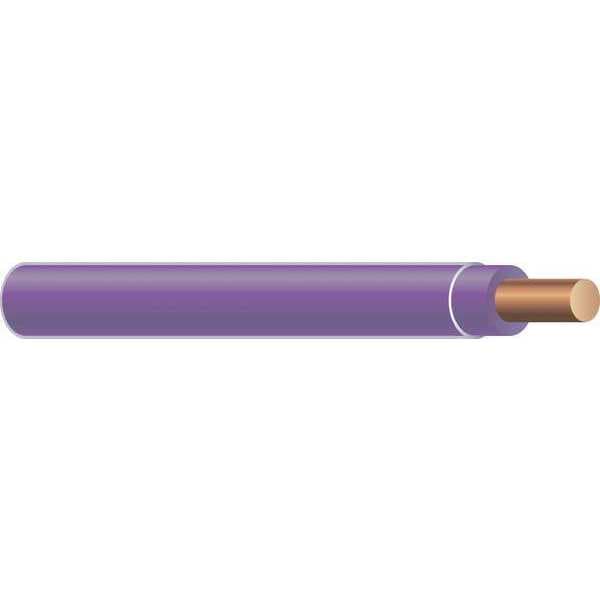 Southwire THHN, Building Wire, Copper, 12 AWG, 1C, Purple, Solid, 500 ft - 21204301