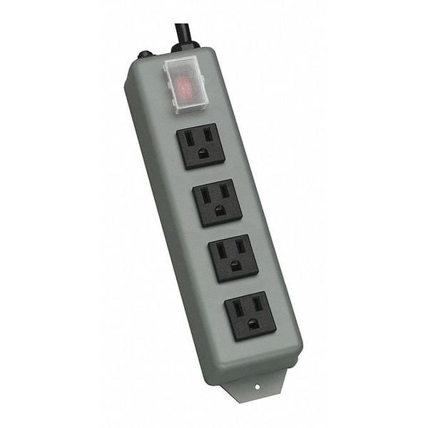 Tripp Lite Power Strip, 4 out, industrial, 6ft cord - UL603CB-6