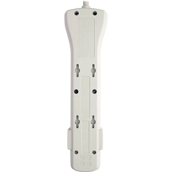 Tripp Lite Surge, 7 Outlet, 7ft cord, 2160J, White - SUPER-7
