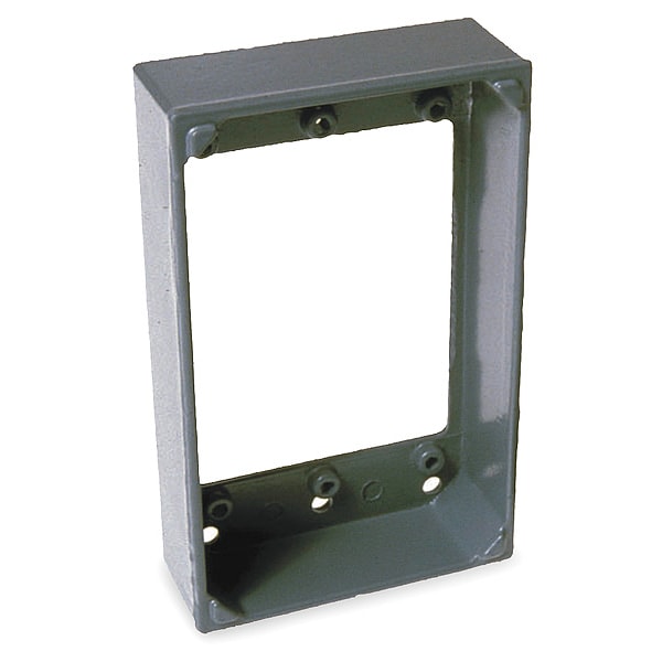 Bell Outdoor Extension Box, 1 Gang, Aluminum, Extension/Adapter Box Type - 5406-0