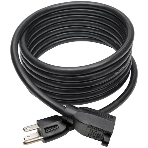 Tripp Lite Power Cord, HD, 5-15P, 5-15R, 15A, 14AWG, 10ft - P024-010