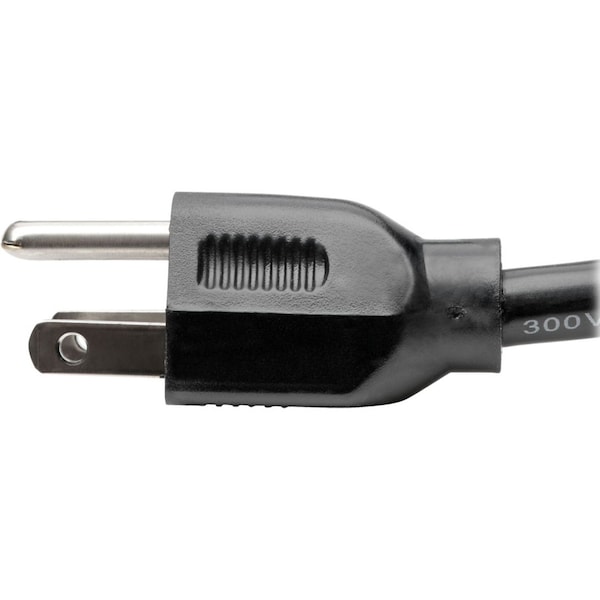 Tripp Lite Power Cord, HD, 5-15P, 5-15R, 15A, 14AWG, 10ft - P024-010