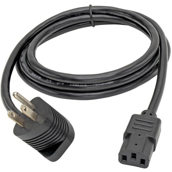 Tripp Lite Power Cord, 5-15P to C13, Piggyback, 6ft - P006-006-515MF
