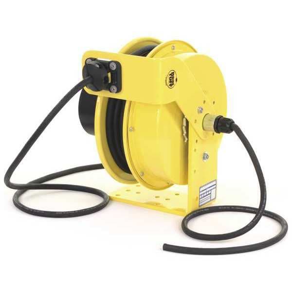 K & H Industries 50 ft. 14/3 Constant Tension Cord Reel 600VAC Voltage - RTFA3S-WW-B14K