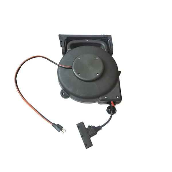 K-Tool International 50 Ft Retractable Triple Tap Reel - KTIXD73341