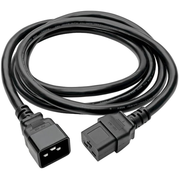 Tripp Lite Power Cord, HD, C19 to C20, 15A, 14AWG, 6ft - P036-006-15A