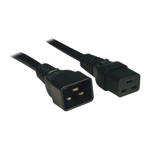 Tripp Lite Power Cord, HD, C19 to C20, 15A, 14AWG, 6ft - P036-006-15A