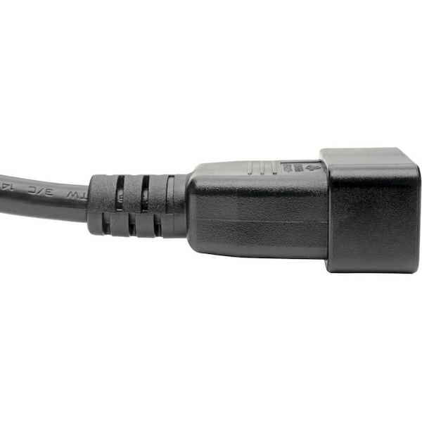 Tripp Lite Power Cord, HD, C19 to C20, 15A, 14AWG, 6ft - P036-006-15A