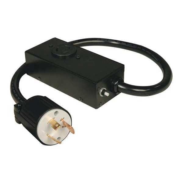 Tripp Lite Power Cord, HD, L5-30P/20R, 20A, 10AWG, 2ft - P043-002