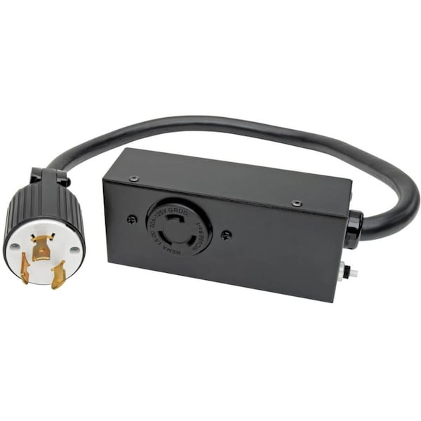 Tripp Lite Power Cord, HD, L5-30P/20R, 20A, 10AWG, 2ft - P043-002