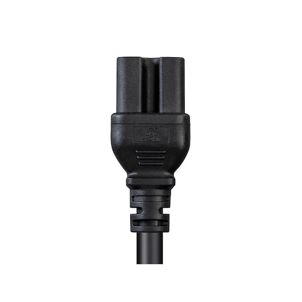 Monoprice Heavy Duty Power Cable - IEC 60320 C14 to IEC 60320 C15_ 14AWG_ 15A_ S - 35113