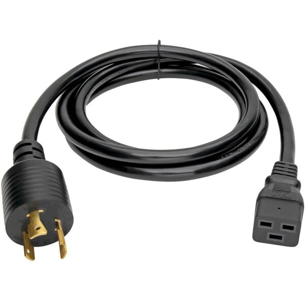 Tripp Lite Power Cord, HD, C19, L6-20P, 20A, 12AWG, 14ft - P040-014
