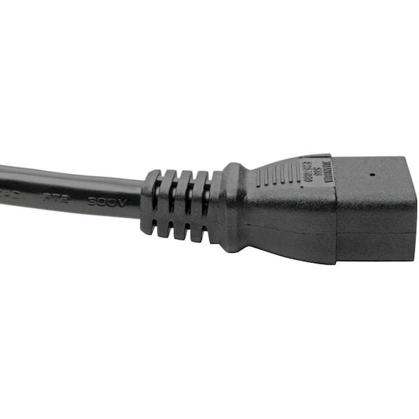 Tripp Lite Power Cord, HD, C19, L6-20P, 20A, 12AWG, 14ft - P040-014