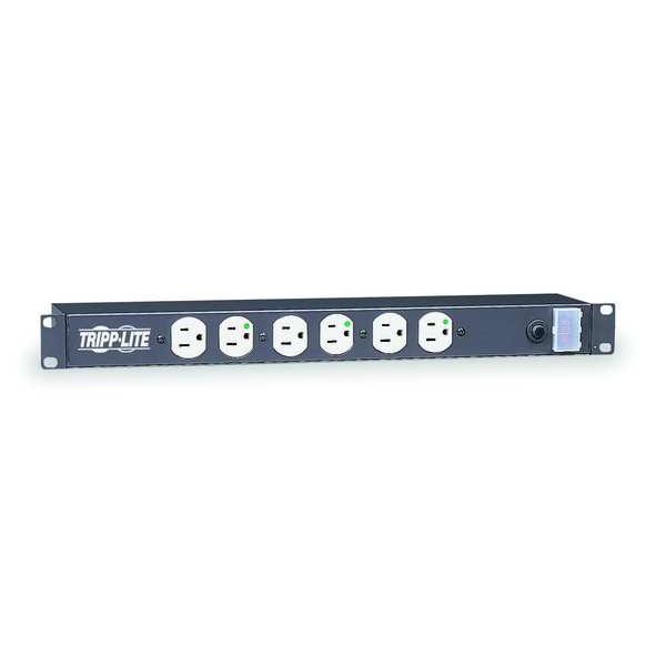 Tripp Lite PDU, 120V, 12 Outlet, 15 ft., Black - RS-1215-HG