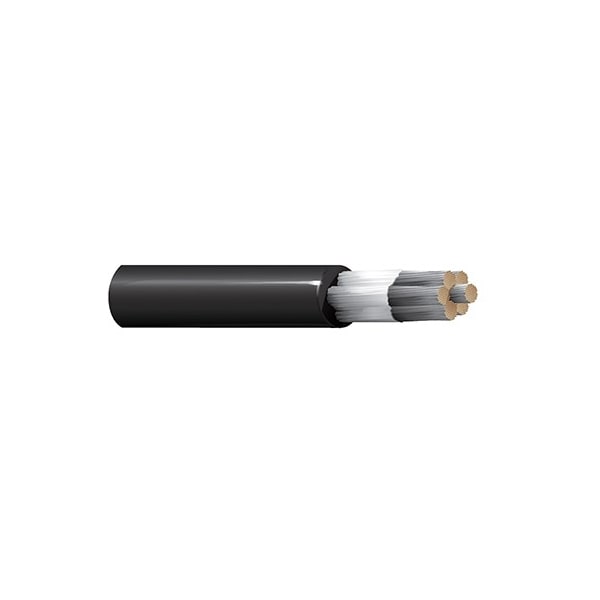 Belden Multi-Conductor Cable, 18 AWG, Black, EPDM, 600V - 5MF-1801-EPDMB-02