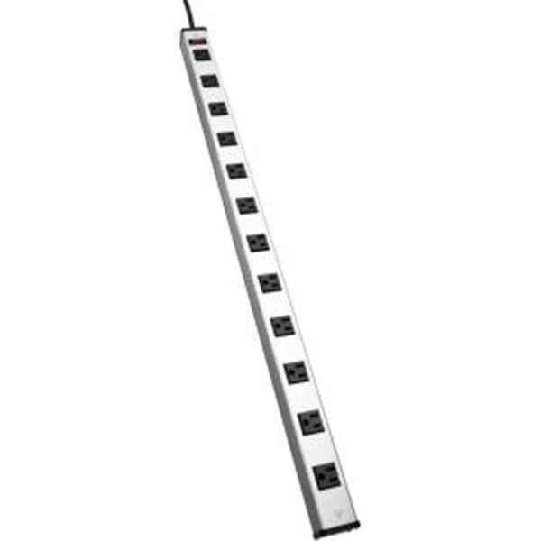 V7 V7 PWS3312-1N 15 ft. x 33 in. Cord 125V 15A 5-15P Industrial 12Out Power Strip - PWS3312-1N