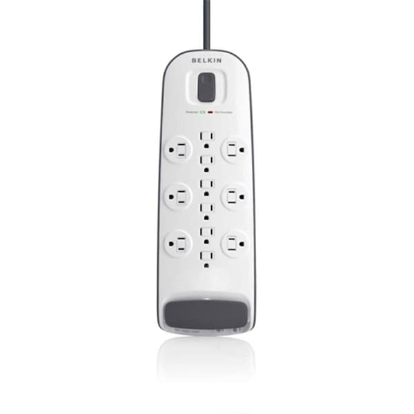 Fasttrack 12-Outlet Surge Protector With Cable/Satellite And Telephone Protection - 8' Power Cord - FA59123