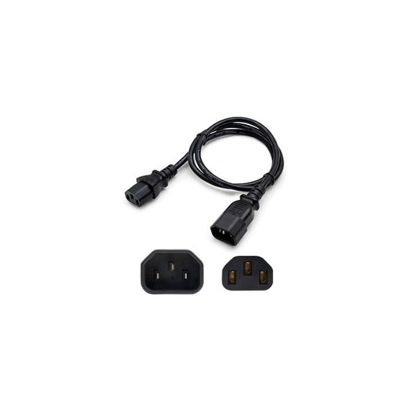 Add-On This Is A 1.83M (6.0Ft) Iec C14 To Iec C13 14Awg 100-250V Heavy Duty - ADD-C132C1414AWG6FT