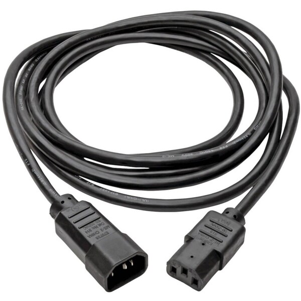 Tripp Lite Power Cord, C14 to C13, 10A, 18AWG, 15ft - P004-015
