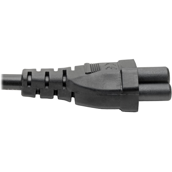 Tripp Lite Power Cord, 2-Prong, Euro, C5, 7/7, 10A, 6ft - P058-006