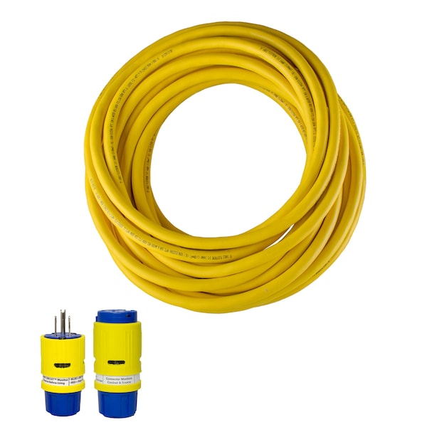 Ericson INDGRD YLW 143SOW 50FT 5-15P 5-15C - 1510PMGL143B