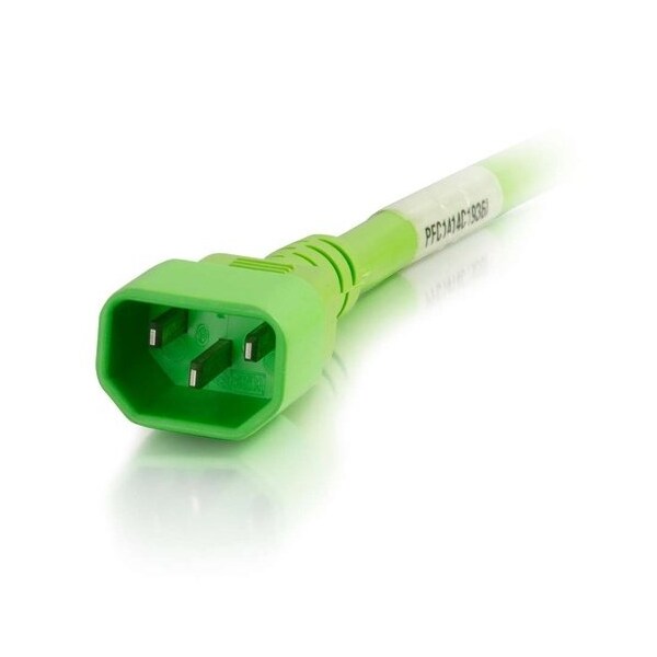 C2G 6Ft C14 To C13 14/3 Sjt Green - 17555