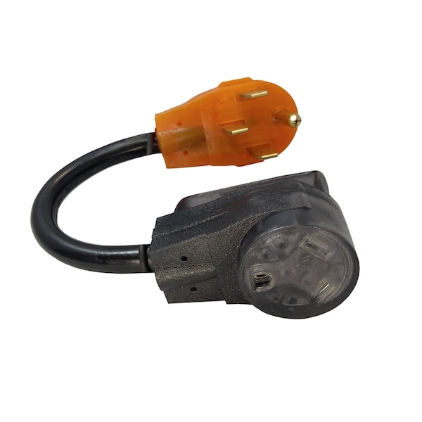 Reliance Controls Color Connect 10/3 SJTW 125 V 12 in. L Adapter Cord - AC52RV