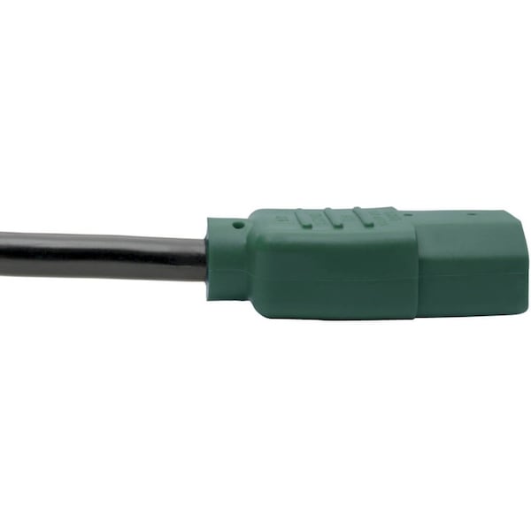 Tripp Lite Power Cord, C14 to C13, 10A, 18AWG, 4ft - P004-004-GN