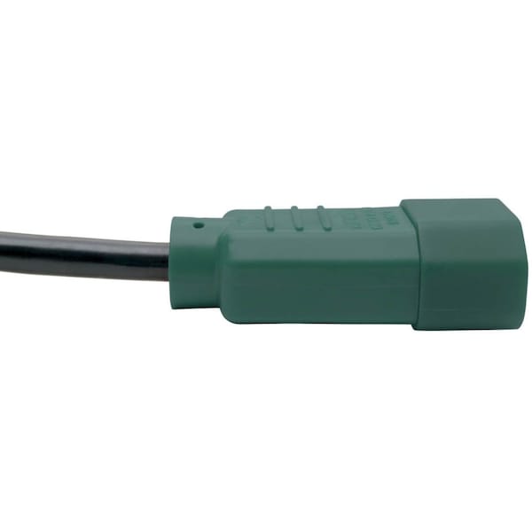 Tripp Lite Power Cord, C14 to C13, 10A, 18AWG, 4ft - P004-004-GN