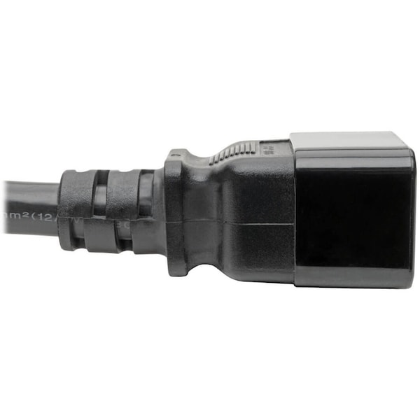 Tripp Lite Power Cord, HD, C19 to C20, 20A, 12AWG, 2ft - P036-002-6