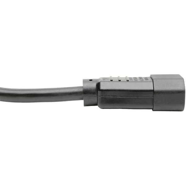 Tripp Lite Heavy Duty Power Cord, C14, C13, 14LA, 12ft - P005-12N
