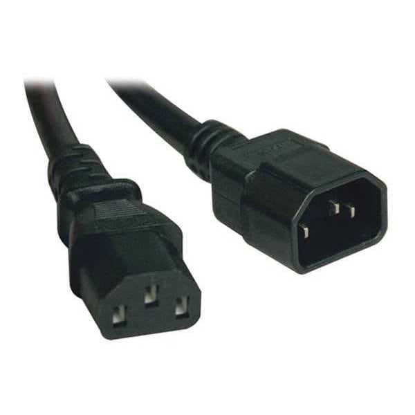 Tripp Lite Heavy Duty Power Cord, C14, C13, 14LA, 12ft - P005-12N
