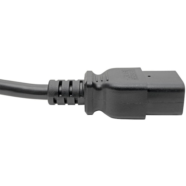 Tripp Lite Power Cord, HD, C19 to C14, 15A, 14AWG, 6ft - P047-006
