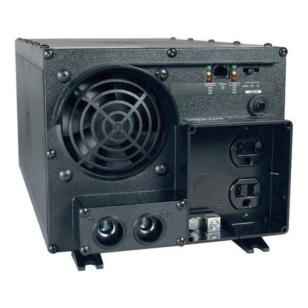 Tripp Lite Power Inverter, Modified Sine Wave, 4,800 W Peak, 2,400 W Continuous, 2 Outlets - PV2400FC