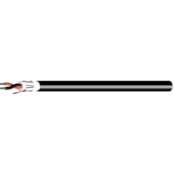 West Penn Wire Multi-Conductor Cable, 18 AWG, 2 C, Gray, PVC, Stranded, 300V AC - AQC293GY1000