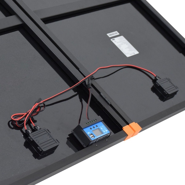 Flexsolar Monocrystalline Solar Panel Kit, 100 W, 18.4V DC, 5.43 A - G100
