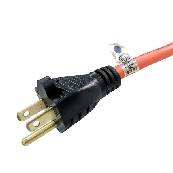 Projex SJTW Extension Cord, 16 AWG, 16/3, 10 ft - OU163JTW010OGP