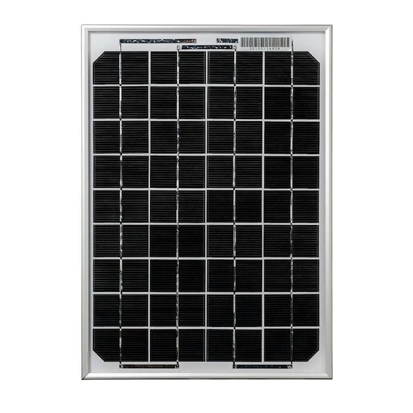 Go Power! Monocrystalline Solar Panel Kit, 10 W, 17.5V DC, 0.57 A - 73836