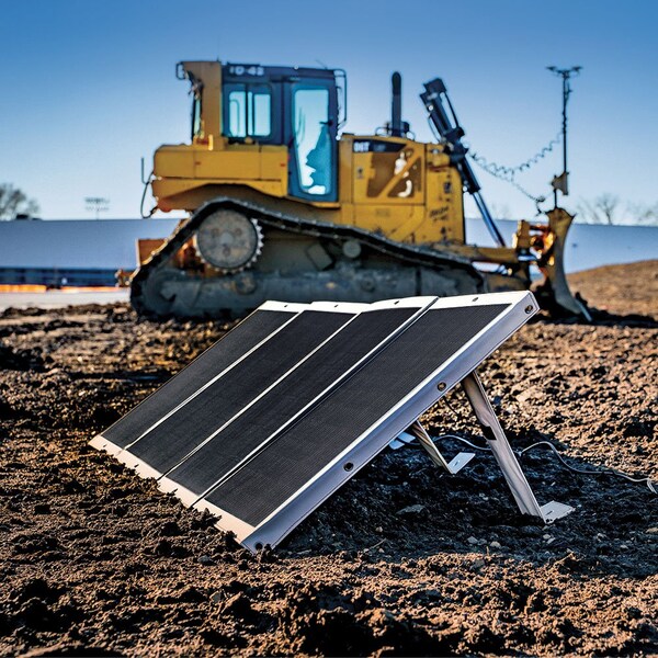 Klein Tools Monocrystalline Solar Panel, 200 W, 19.8V DC, 10.8 A, MC4 - 29251