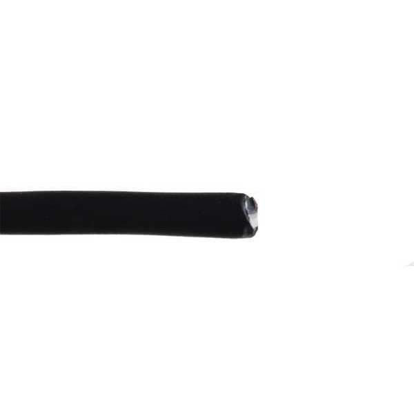 Zoro Select Portable Cord, SJOOW, 14 AWG, 2 C, Black, EPDM Rubber, Stranded, 300V, Indoor/Outdoor - E3609