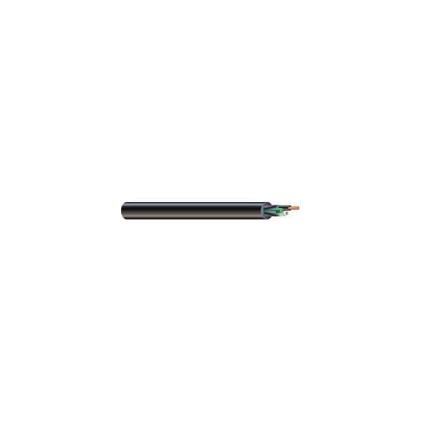 Southwire Portable Cord, SJEOOW, 16 AWG, 3 C, Black, TPE, Stranded, 300V - 55040302