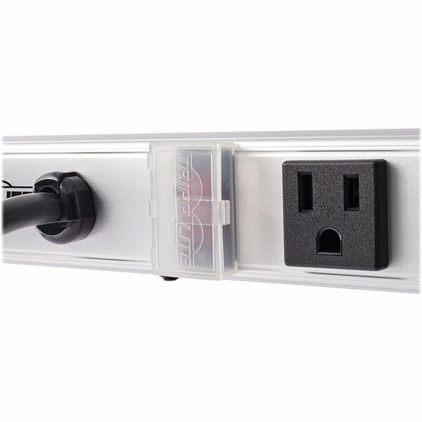 Tripp Lite Power Strip, 8-Outlet, RA, 5-15P, 24in cord - PS2408RA