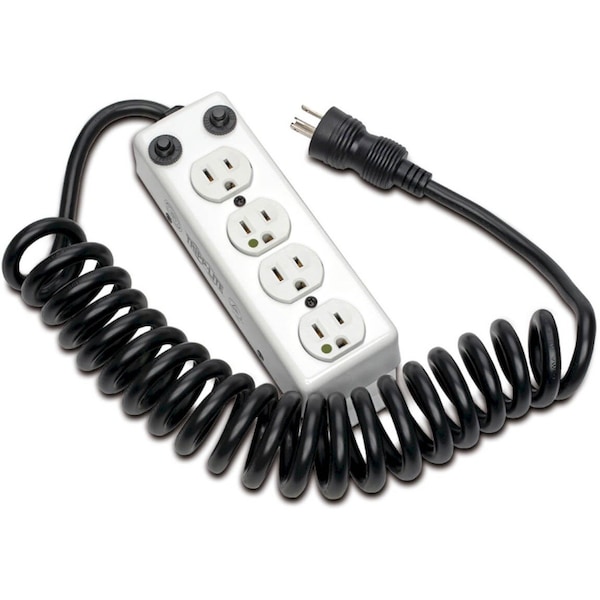 Tripp Lite Outlet Strip, 15A, 4 Outlet, 10 ft. - PS-410-HGOEMCC