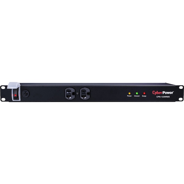 Cyberpower 12 Outlet 20A RM Surge Strip, CPS1220RMS - CPS-1220RMS