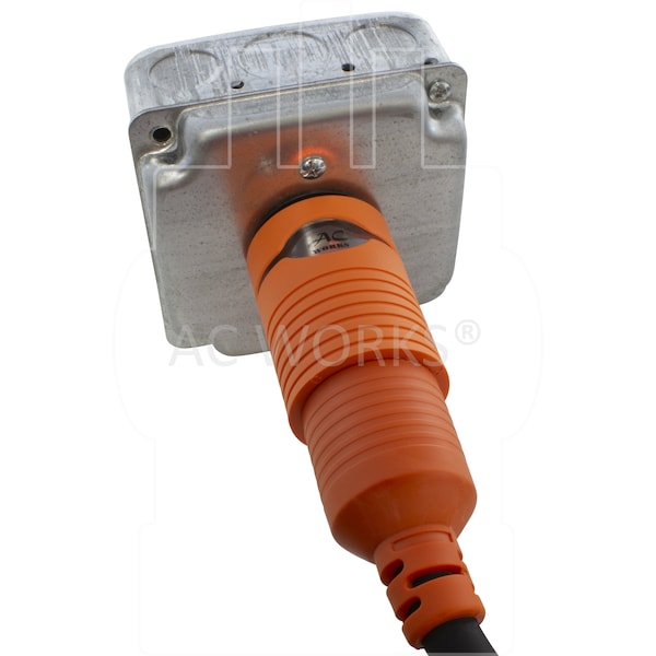 Ac Works Adapter L6-20P 20A 250V Plug to NEMA 6-15/20R 15/20A 250V Connector - ADL620620