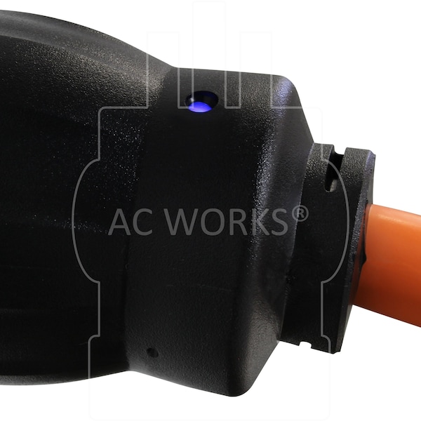 Ac Works 1.5FT Temp Power L14-30P 30A 4-Prong Locking Plug to CS6364 50A Connector - TEL1430-018