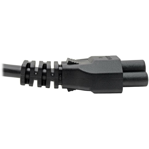 Tripp Lite Power Cord, 5-15P to C5, 10A, 18AWG, 3ft - P013-003