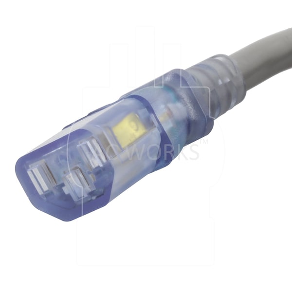 Ac Works 10ft 10 Amp 125 Volt 18/3 Medical-Hospital Grade Power Cord - MD115