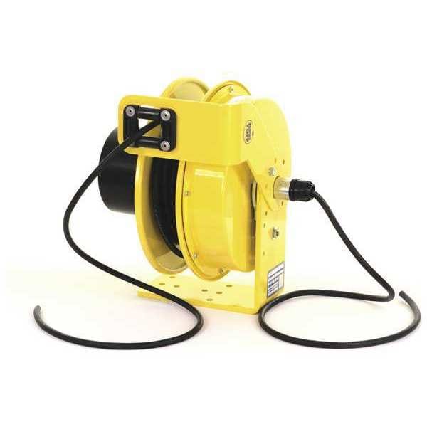 K & H Industries 50 ft. 16/4 Constant Tension Cord Reel 600VAC Voltage - RTFD4S-WW-B16K